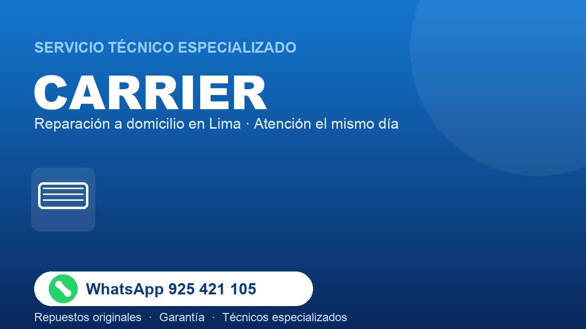 tecnico carrier