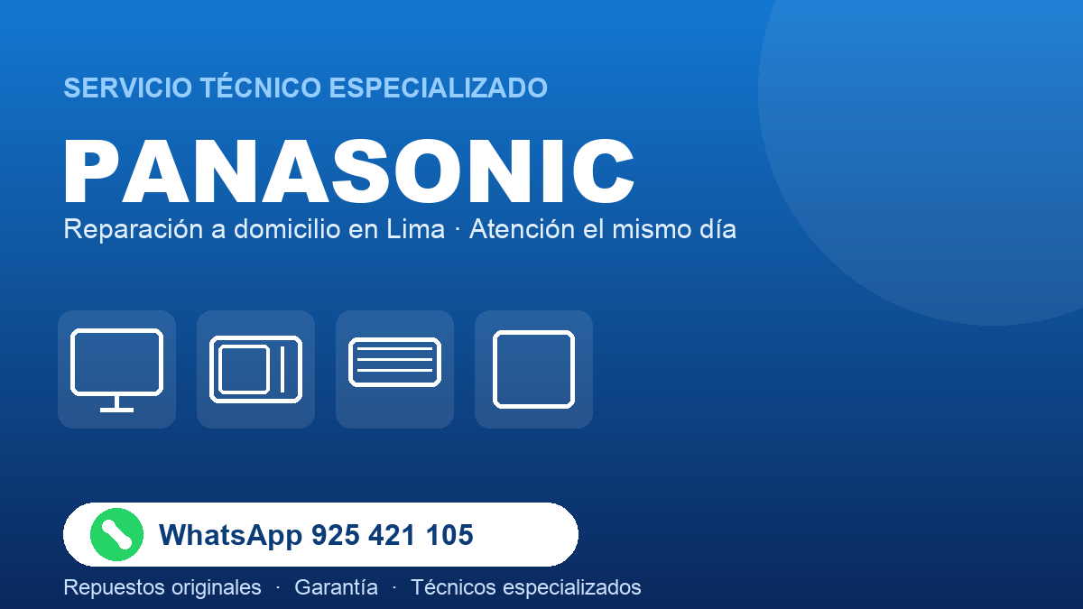 tecnico panasonic