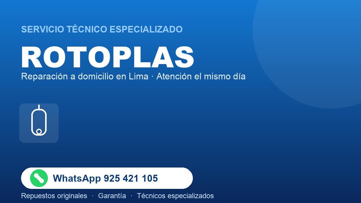tecnico rotoplas
